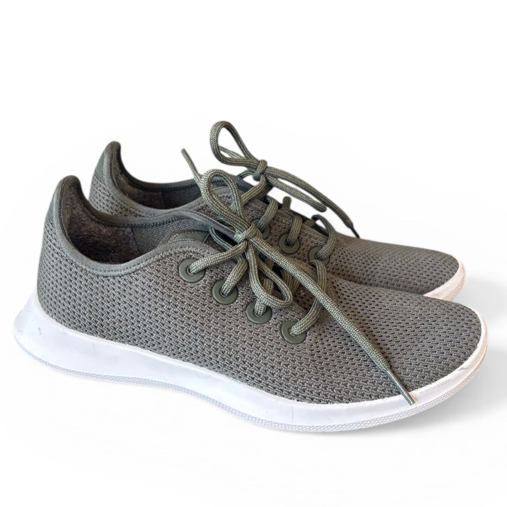 AllBirds Tree Runner Green Sneakers‎ Size 8